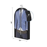 Transparent suit cloth cover