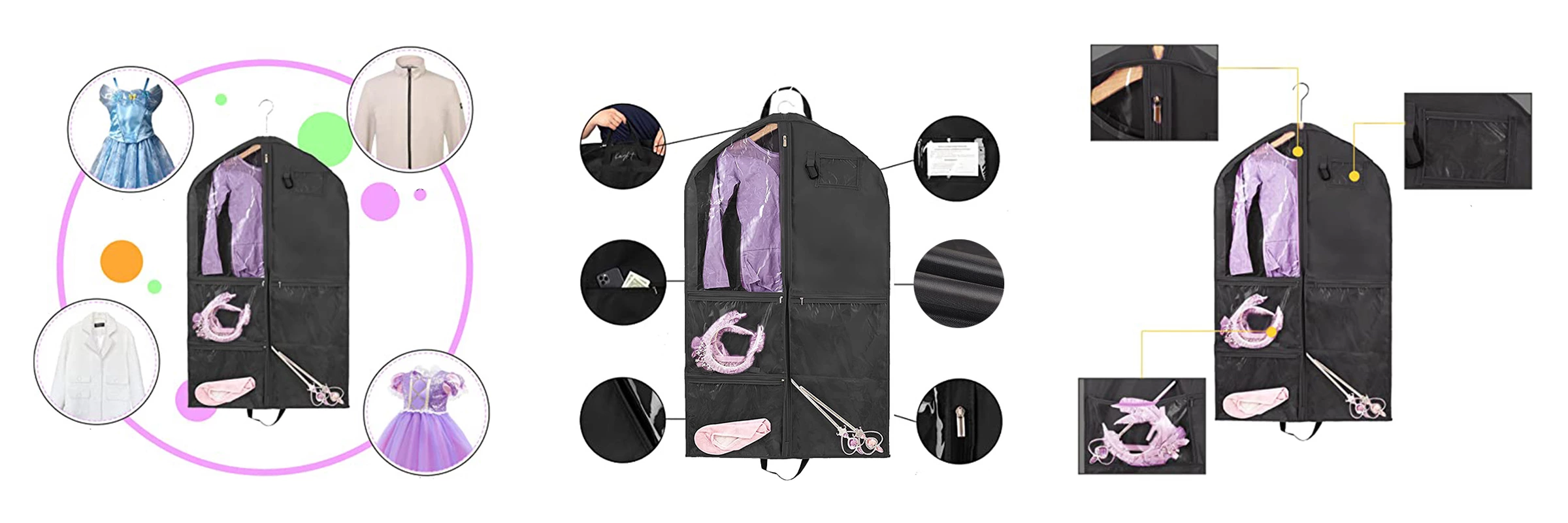 Dance Performance Clothing Storage Dust Bag