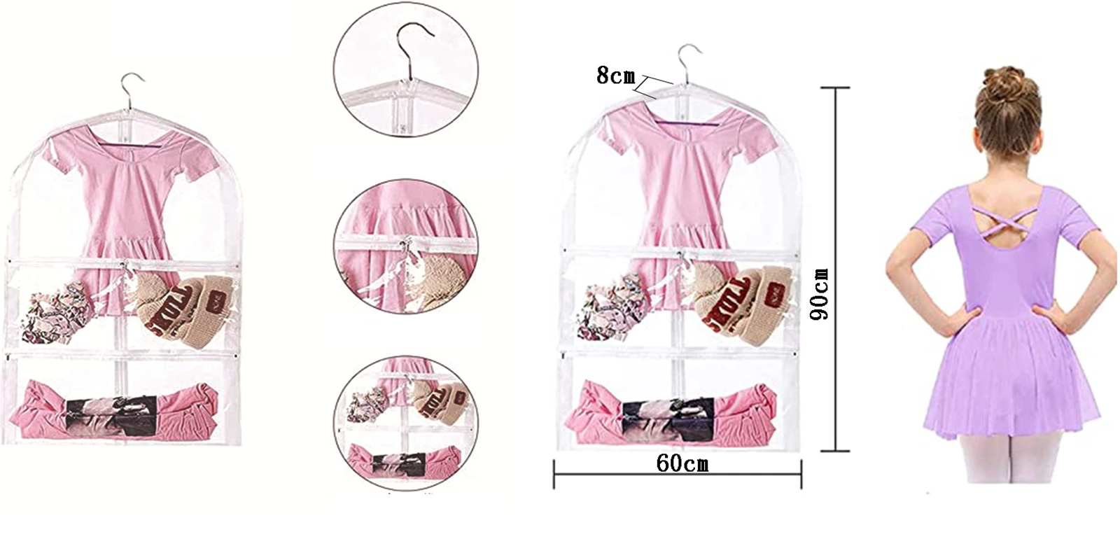 Dance clothing dust cover