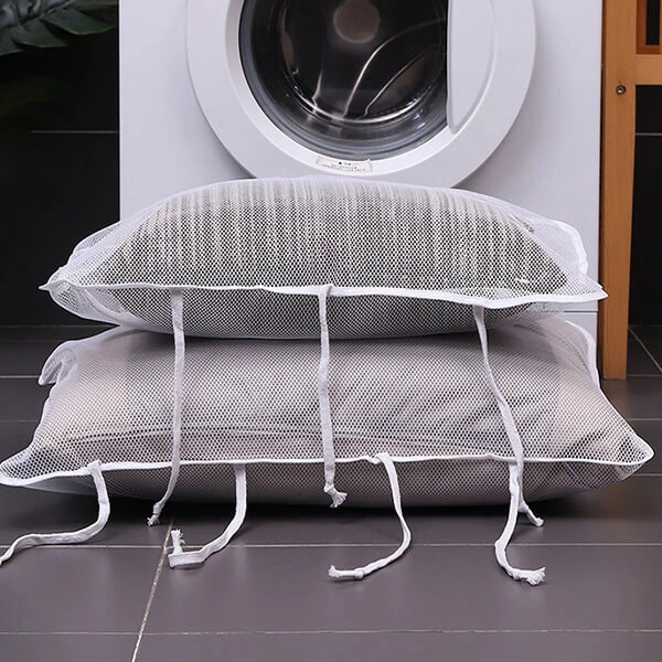 Pillow Washing Bag, Pillow Core, Machine Washed Mesh Bag With Hanging Rope For Drying