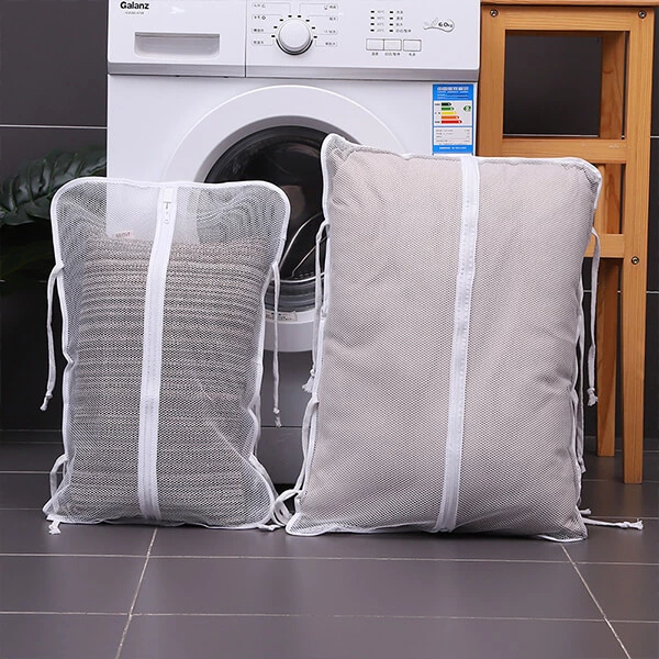 Pillow Washing Bag, Pillow Core, Machine Washed Mesh Bag With Hanging Rope For Drying