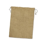 Jute Drawstring Pouch - Large