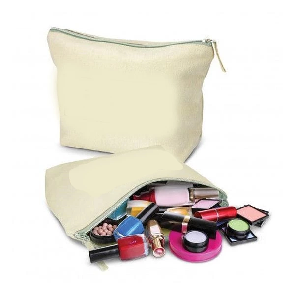 Calico/Canvas Eve Cosmetic Bag - Large