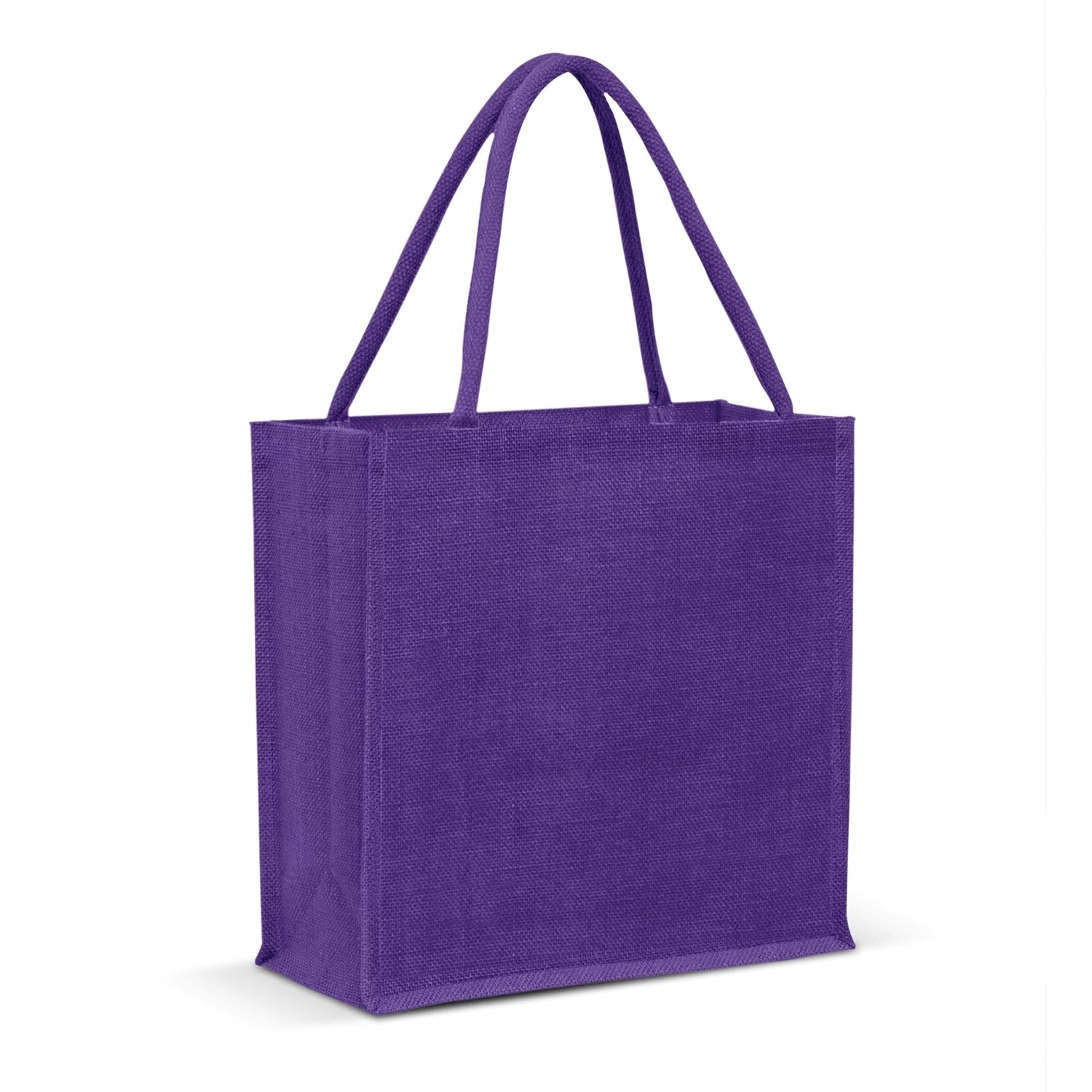 Monza Jute Tote Bag - Colored