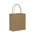 Lanza Starch Jute Tote Bag