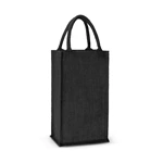 Jute Wine 2 Bottle Bag