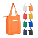 Non Woven Cooler Bag With Zip Closure