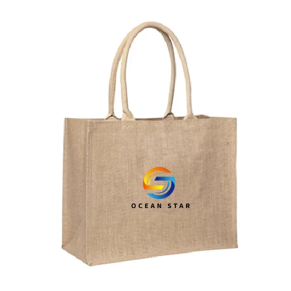 Laminated Jute Supermarket Bag