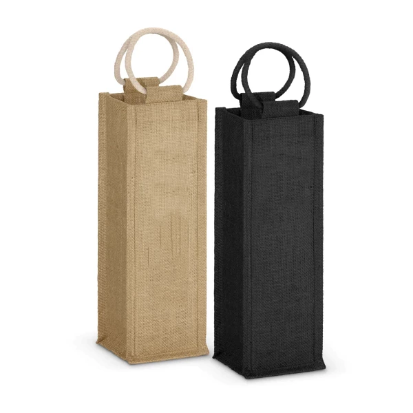 Jute Single Bottle Bag