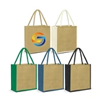 Lanza Jute Tote Bag