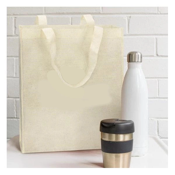 Non Woven Kira A4 Tote Bag - Natural Look