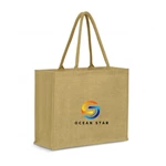 Modena Jute Tote Bag - Colored