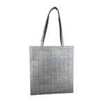 Silver Line Patterned Non Woven Bag Without Gusset