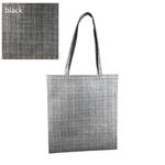 Silver Line Patterned Non Woven Bag Without Gusset