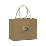 Torino Starch Jute Tote Bag