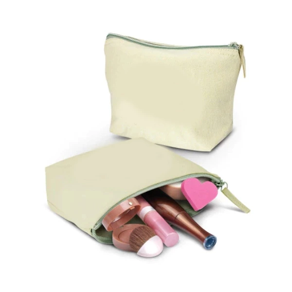 Calico/Canvas Eve Cosmetic Bag - Medium