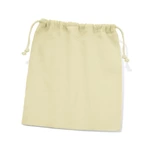 Calico/Cotton Drawstring Pouch- Large