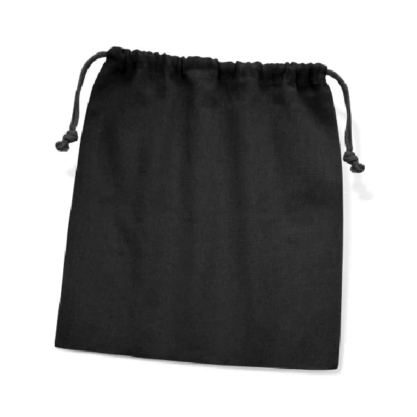 Calico/Cotton Drawstring Pouch- Large