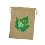 Jute Drawstring Pouch - Large