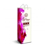 Laminated Paper Wine Bag - Full Colour