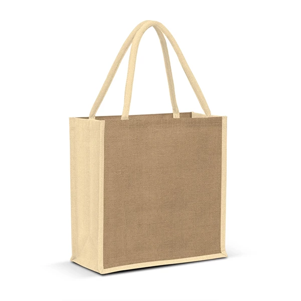 Lanza Jute Tote Bag