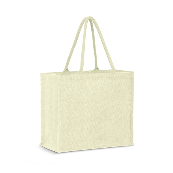 Modena Jute Tote Bag - Colored