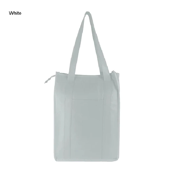 Non Woven Cooler Bag With Zip Closure