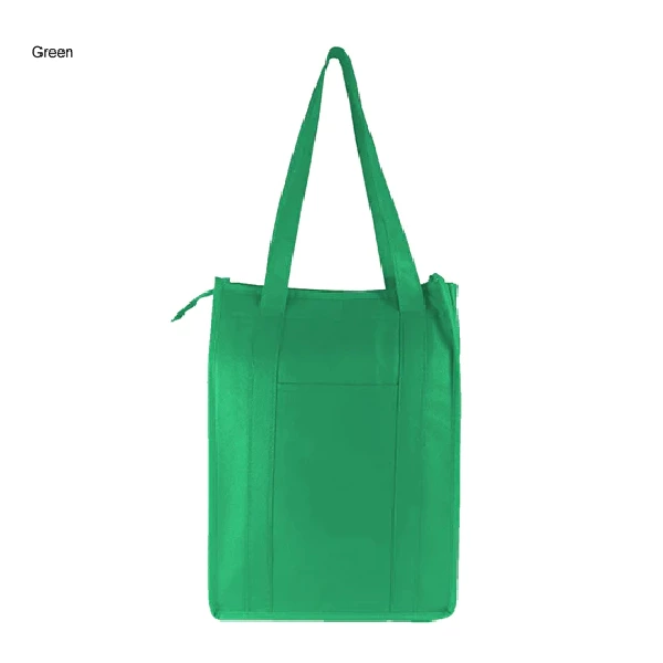 Non Woven Cooler Bag With Zip Closure