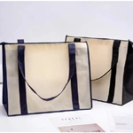 Non Woven Large Shopping With Zipper Closure