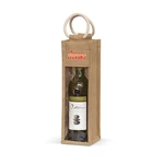 Serena Jute Wine Carrier